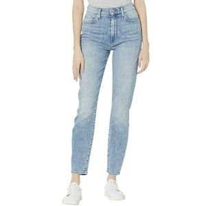 7 For All Mankind High Waist Ankle Skinny Jeans Reed Wash Size 29 New